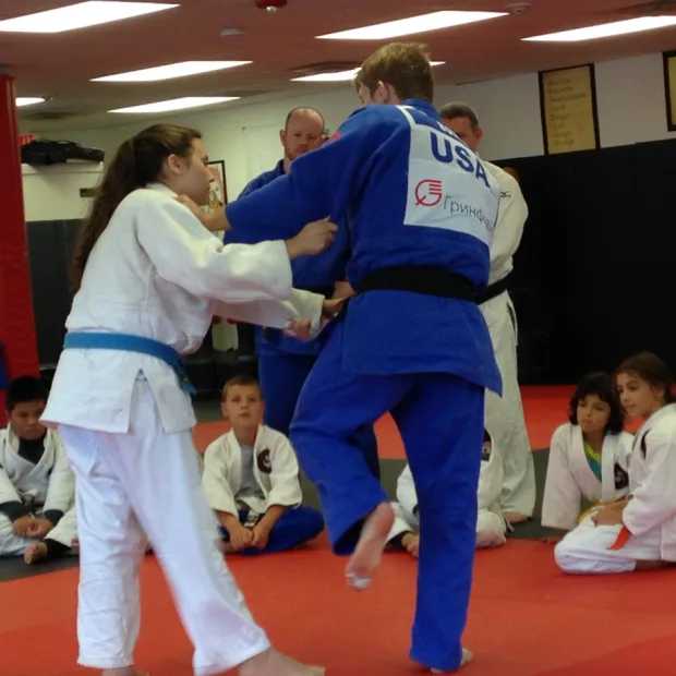 Judo practice